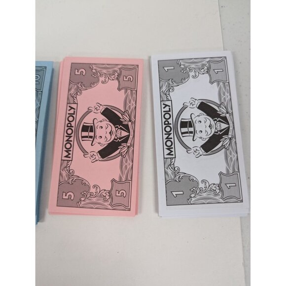 Monopoly House Divided Edition 2019 Game Replacement Money Currency Set - Picture 2 of 13